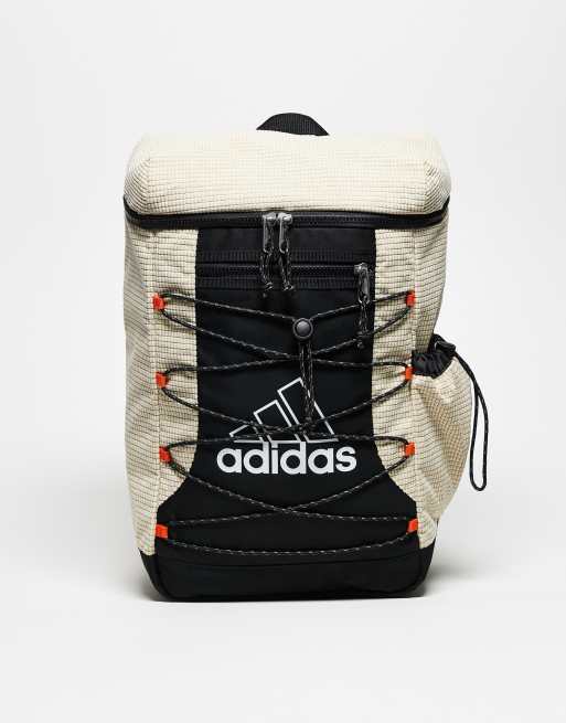 adidas Originals – Street – Gräddfärgad ryggsäck 