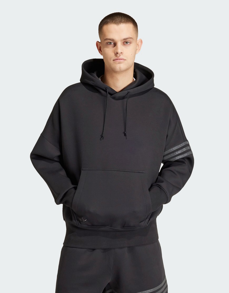 adidas Originals Street Neuclassics hoodie in Black