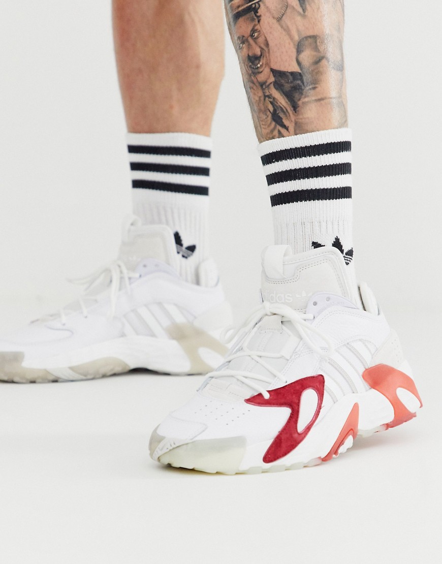 adidas Originals - Streetball - Hoge sneakers in wit