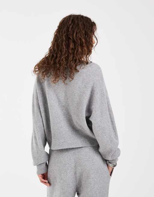 adidas Originals Strickjacke in Grau, 4 von 4