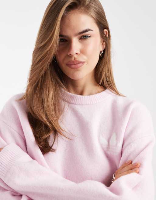 adidas Originals – Strickpullover in Hellrosa, 2 von 4