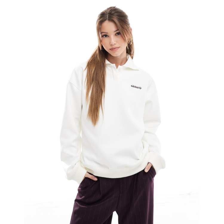 Adidas suede sweater on sale