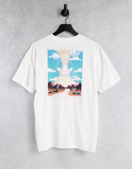 adidas Originals summer box T shirt in white