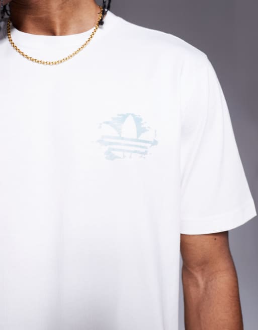 【おすすめアイテム】adidas originals Summer Graphic T-Shirt adidas Originals summer graphic t-shirt in white | ASOS