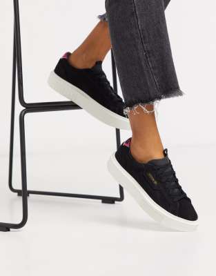 adidas sleek black womens