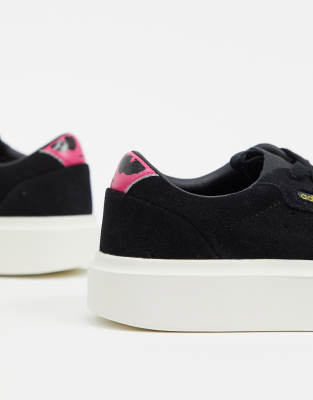adidas schwarz wildleder