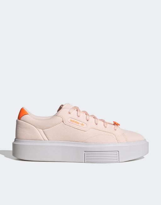 Adidas sleek best sale shoes pink