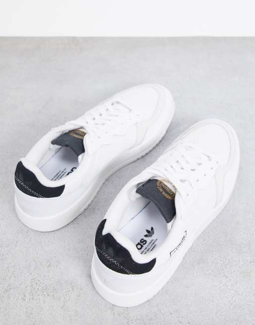 adidas Originals Supercourt nylon sneakers in white | ASOS