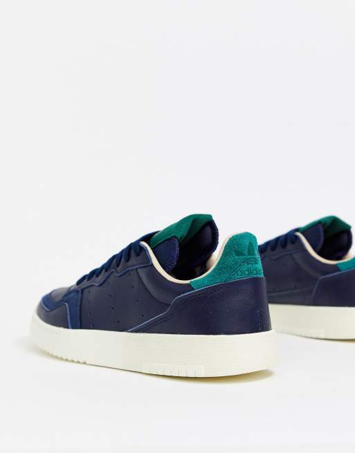 Adidas supercourt online blauw