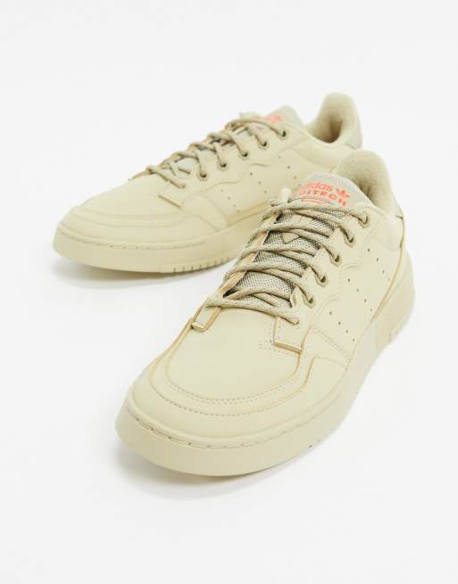 adidas Originals supercourt sneakers tan ASOS