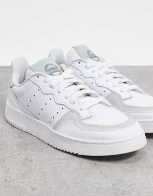 adidas supercourt cloud white dash green
