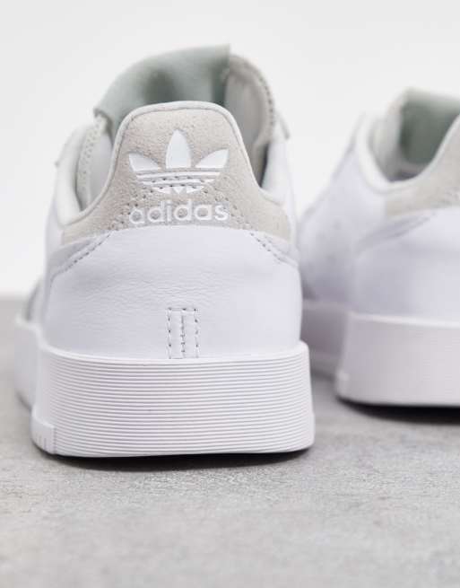 adidas Originals Supercourt sneakers in white dash green core