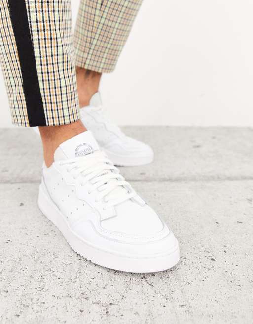 adidas Originals Supercourt sneakers in white |