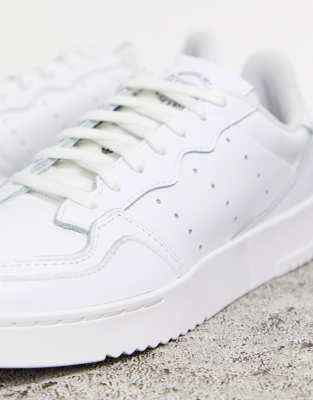 adidas originals supercourt 90's sneakers in white