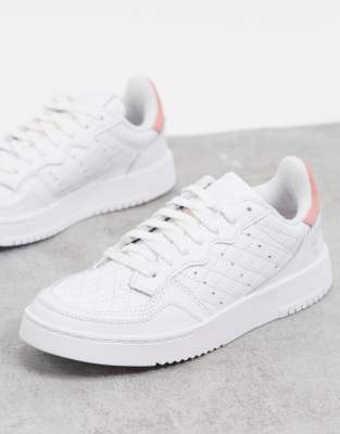 adidas originals supercourt 90's sneakers in white