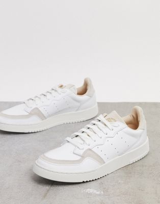 adidas originals supercourt sneakers in white