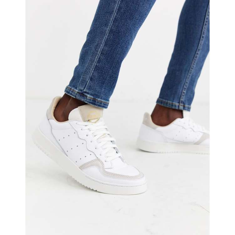 adidas Originals Supercourt Sneakers in wit ASOS