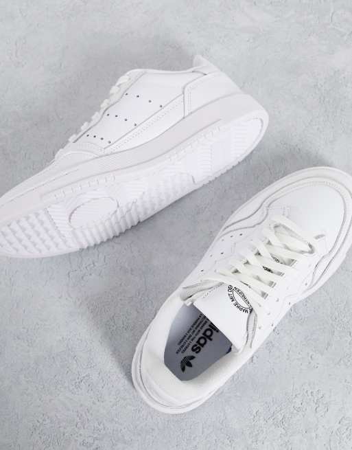 Adidas originals cheap super court white