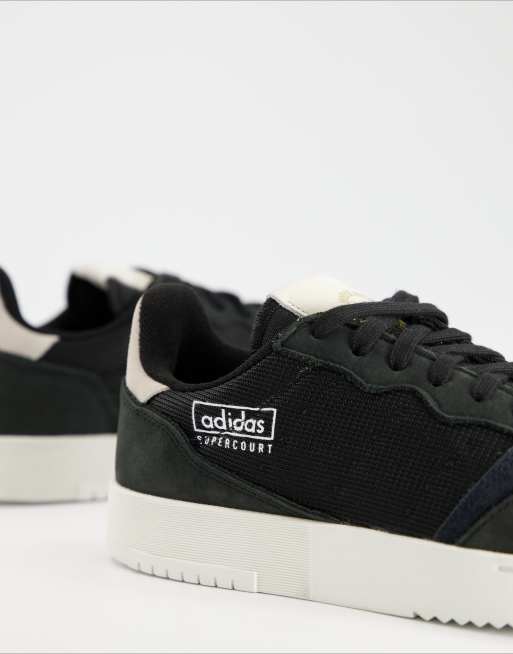 adidas Originals Supercourt Sneakers in zwart ASOS