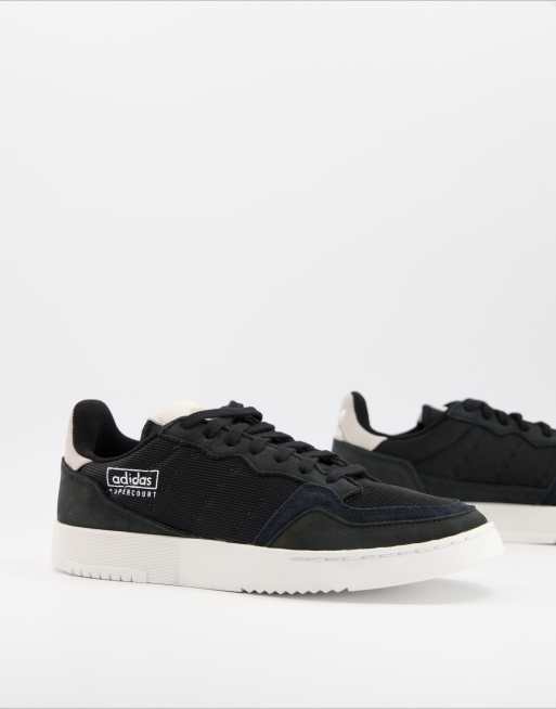 Adidas super best sale court black