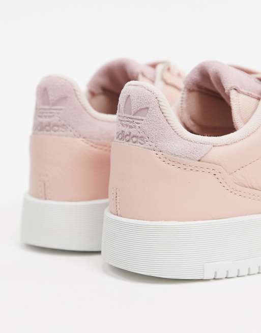 adidas originals supercourt trainers in pink