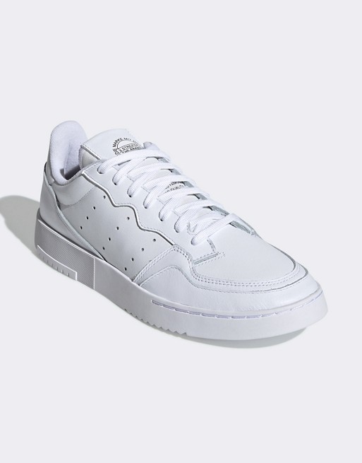 adidas Originals Supercourt trainers in white