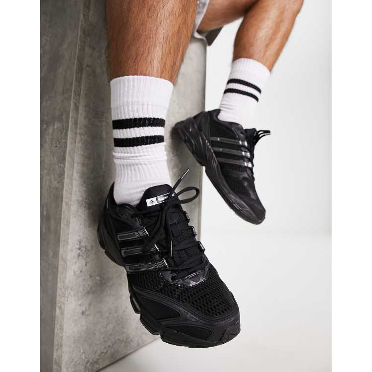 adidas Originals Supernova Cushion 7 sneakers in triple black | ASOS