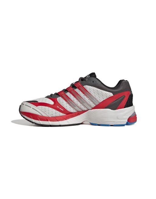 adidas Originals Supernova Cushion trainers in grey and red | ASOS