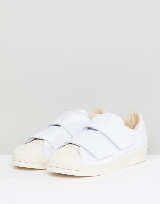 adidas originals superstar 80s comfort sneakers in white