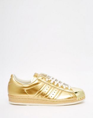 adidas superstar gold metallic
