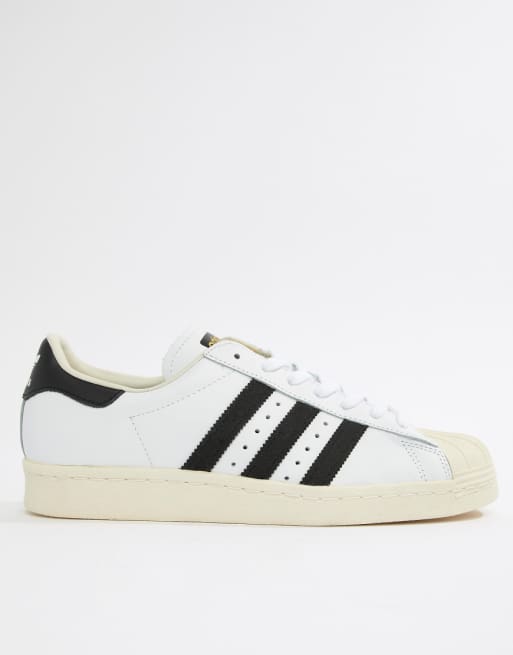 adidas Originals | adidas Originals Superstar 80's sneakers in white ... adidas Originals | adidas Originals Superstar 80's sneakers in white g61070