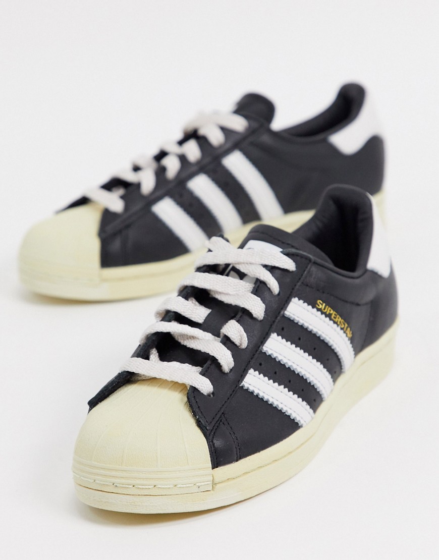 Adidas Originals - Superstar 80's - Sneakers in zwart en wit