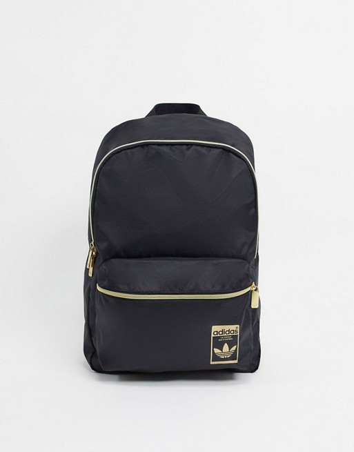 adidas Originals superstar backpack with gold logo