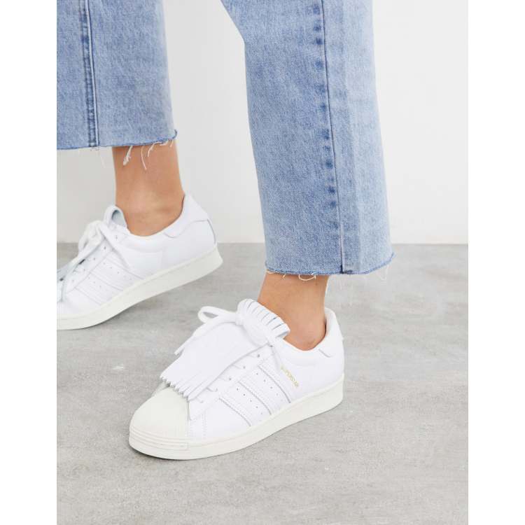 Adidas superstar languette sale