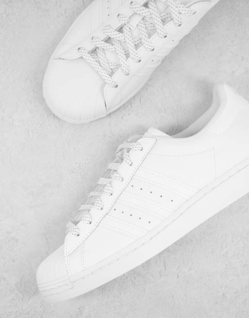 Adidas Originals - Superstar - Baskets sans lacets - Blanc