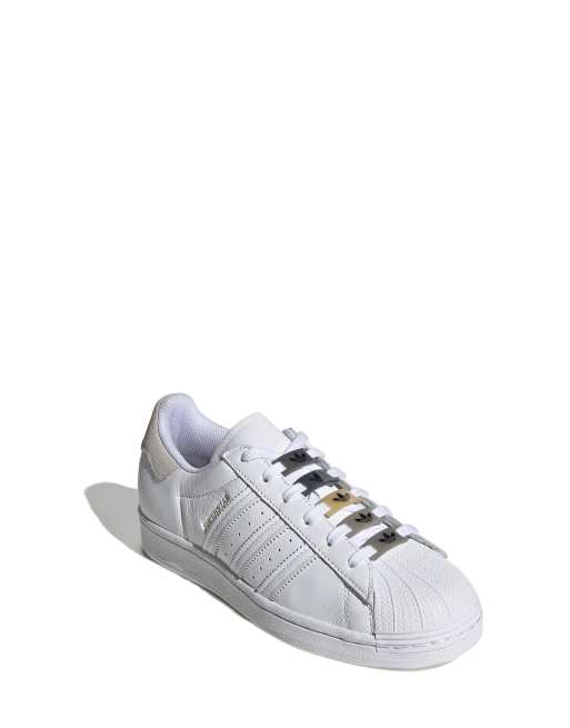 Adidas superstar blanche et beige new arrivals