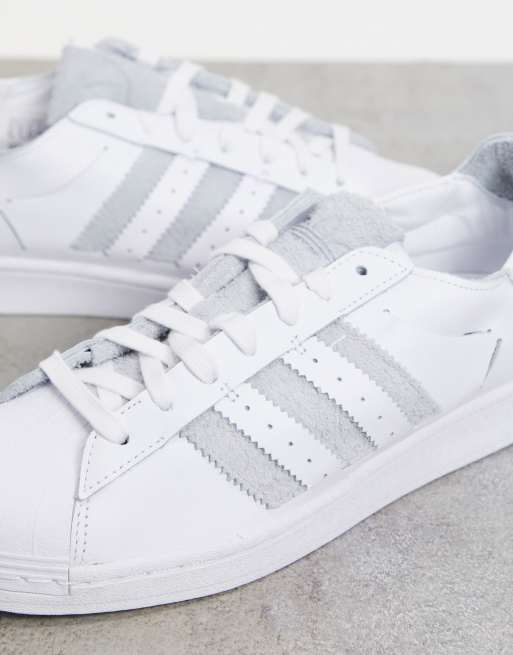 Adidas superstar blanche et grise clearance