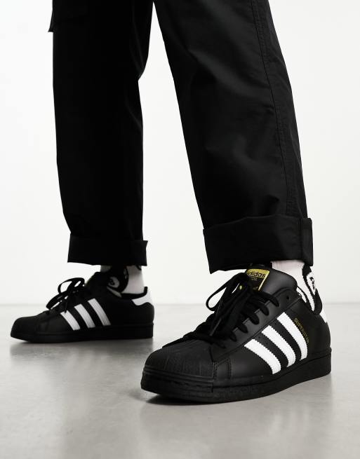 Superstar best sale noir homme