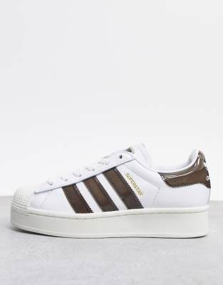 adidas original superstar 2 marron