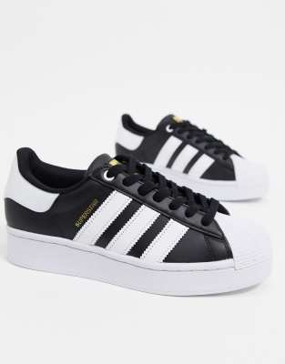 adidas superstar bold noir