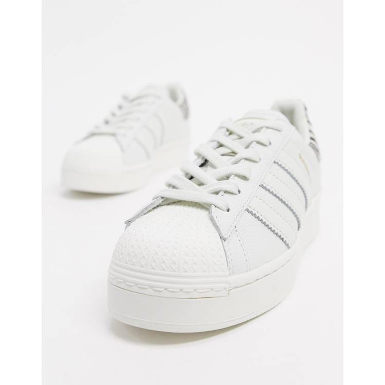 Adidas superstar bold platform all cheap white