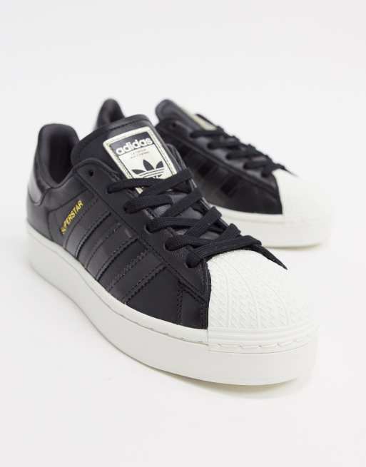 Adidas superstar store bold negras