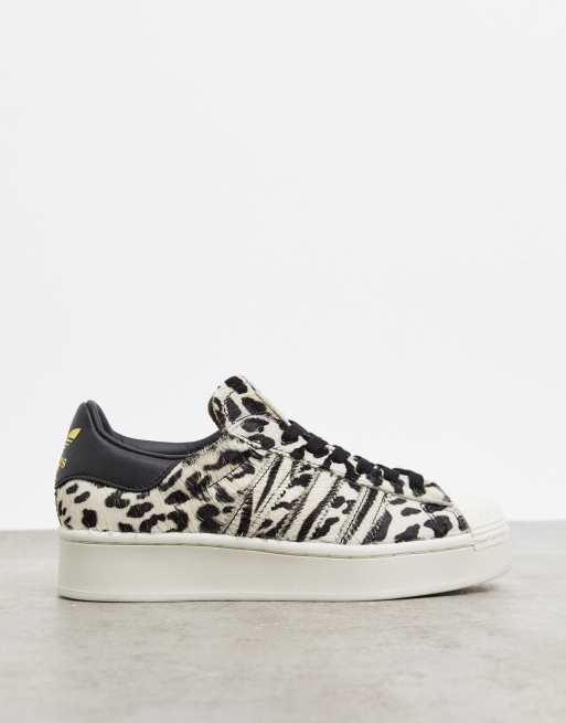 forum Mooie jurk hebben zich vergist adidas Originals - Superstar Bold -Sneakers met plateauzool en luipaardprint  | ASOS