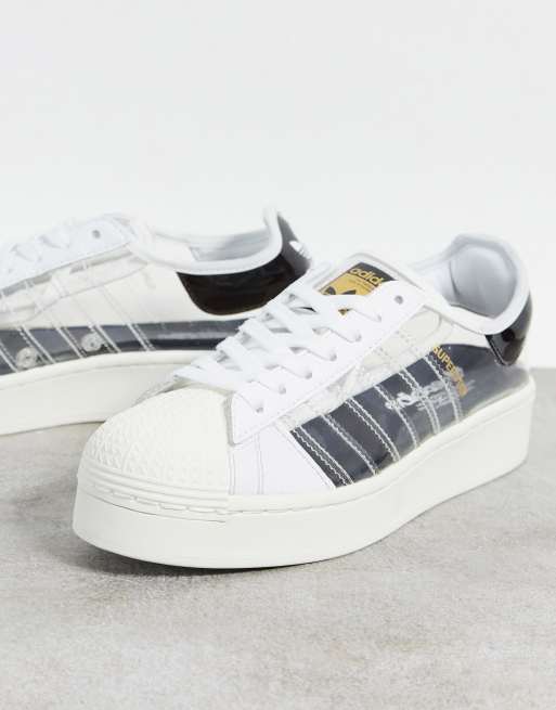 Adidas superstar metallic outlet asos