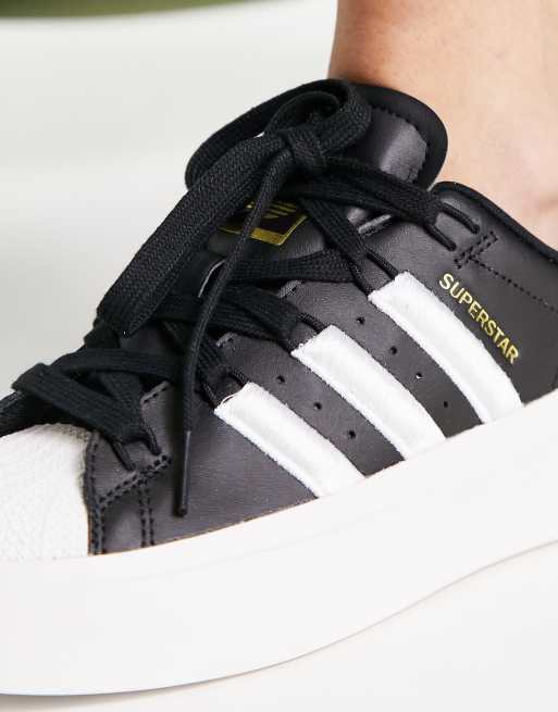 adidas Originals Superstar Bonega Baskets plateforme Noir