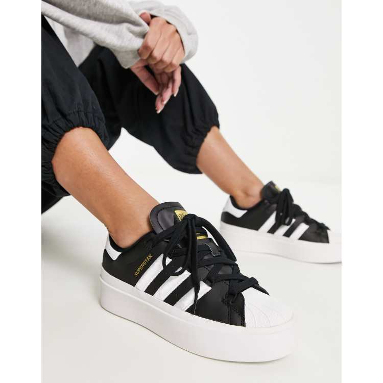 Women's adidas Originals Superstar Bonega Platform Casual Shoes