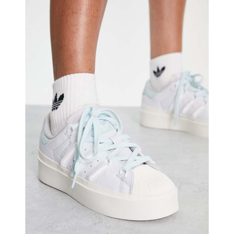 adidas Superstar Bonega sneakers in off white - ShopStyle