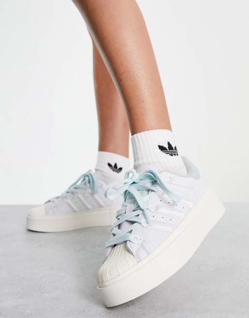 adidas Superstar Bonega sneakers in off white - ShopStyle