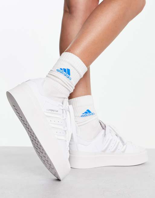 adidas Originals Superstar Bonega Sneakers met plateauzolen en