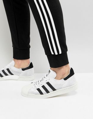adidas Originals Superstar Boost Primeknit unisex Sneakers In White | ASOS